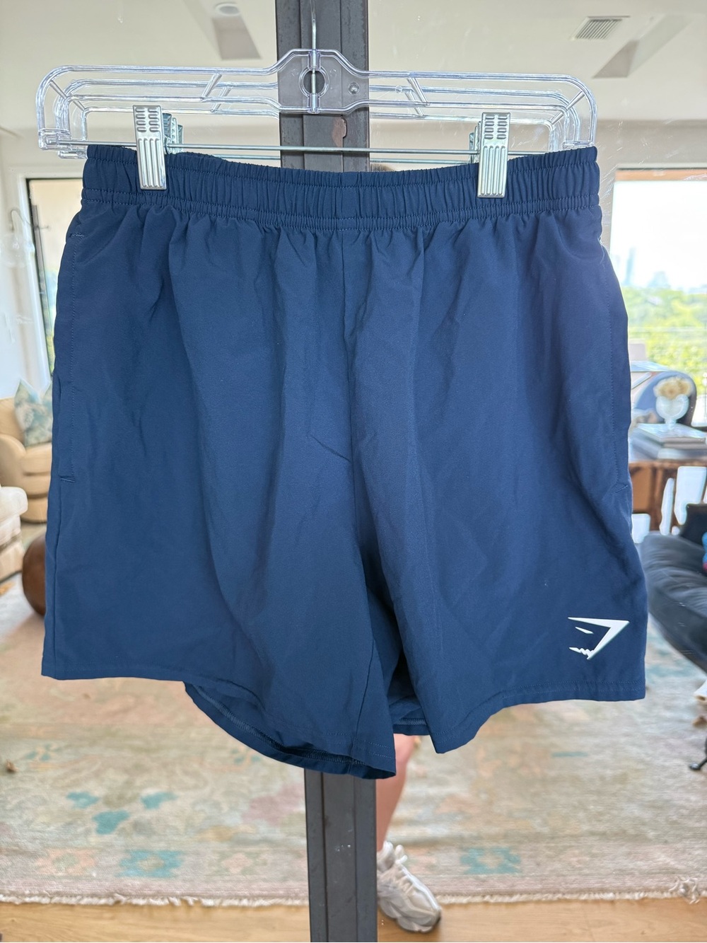 Gymshark Men's Dark Navy Athletic Shorts